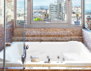 Hoteles con jacuzzi en la habitación Madrid