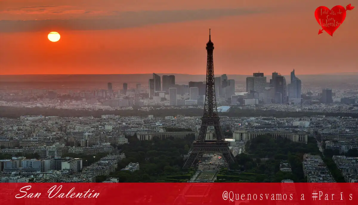 San Valentín Escapada a París
